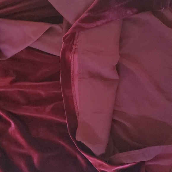 NWT Chelsea 28 Satin Velvet Dress, Small - Picture 8 of 11